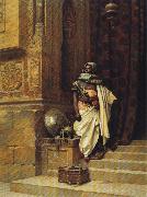 Ludwig Deutsch The Palace Guard oil painting on canvas